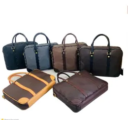 Bolsa mensageiro masculina de luxo desinger Bolsas Nova maleta de negócios portátil impressa clássica para homens e mulheres bolsa diagonal de computador de grande capacidade