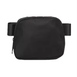 New and lu-077 belt bag official models ladies sports waist bags outdoor messenger chest 1L Capacity284O