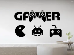 Wall Stickers Game Area Lovers Letters Boy Room Decoration Home Fashion Yx04