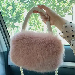 Duffel Bags Mulheres Saco De Pele Luxo Importado Cor Sólida Bolsa Soft Handle Design Grande Capacidade De Pelúcia