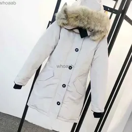 Parkas masculinas jaqueta longa casaco puffer parka padrão com capuz GOOSES jaquetas casal extra inverno masculino zíper grosso quente 15 estilo para escolher goos HKD230911