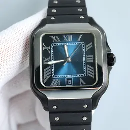 Projektowne zegarki Mens Watch Automatyczny ruch mechaniczny Wodoodporny męski Bransoletka Sapphire Business Stal nierdzewna obudowa 39,8 x 47,5 mm na rękę Montre de lukse