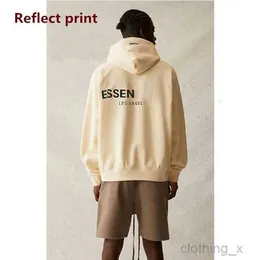 2030 Luxury Ess Reflect Letter Printed Zip Up Fashion Hoodie Sweatshirt Women Men's Hoodies Sport Coat Pullover Gothic Long Sleeve Overdized Hooded Jacket RG0C