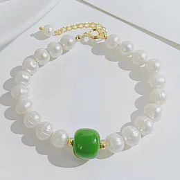 Bracelet de perles d'eau douce pour femmes, réglable, cadeau, bijoux à la mode