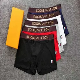 Unterhosen 2023 Herrenunterwäsche Designer-Shorts Boxer Marken Unterhosen Sexy klassische Herren-Boxershorts Freizeitshorts Unterwäsche Atmungsaktive Baumwollunterwäsche 5 Stück AA1 x09