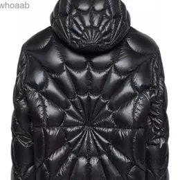 Men's Down Parkas 2023 Winter Men Down Jackets Hooded with 90% White GOOSES Spider Web Coats Man Casual Thicker Brand Outerwear HKD230911