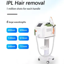 Fryspunkt Hårborttagning Lasermaskin 2000W DPL för röda blodkärl Borttagning Skin REJUVENTION Vitning fräken Acne Machine Skin åtdragning