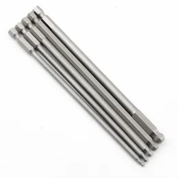 Screwdrivers 150mm Length Ball Head Screwdriver Drill Bit Sets S2 Steel Screw Driver Bits Hex Magnetic 1/4"Hand Repair Kits Tools 230911