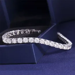 Factory 14k VVS Moissanite Armband Fina smycken Present Sublimation Moissanite Armband Diamond Armband 18K Moissanite Chain Chain
