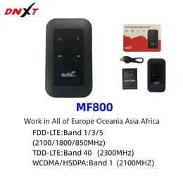Routery Przenośne 4G MiFI WiFi Router WiFi Modem 150 Mbps samochód Mobile Wi -Fi bezprzewodowe MIFI Hotspot Wireless z gniazdem karty SIM x0725