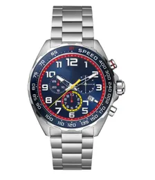 top Quality luxury men watch quartz movement watches Brand clock stainless steel rubber belt men fashion wristwatch
