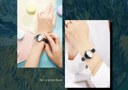Womens Watch Watches 고품질 고급 방수 태양과 문 톤 구이 스타 크리에이티브 쿼츠 방수 32mm Watch924709737