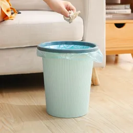 Household creative living room kitchen waste bin vertical bar toilet uncovered large capacity toilet small waste bin