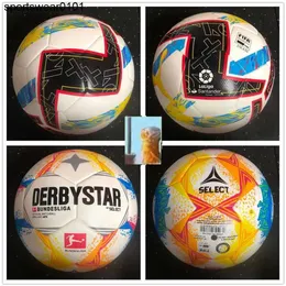 新しいLa Liga 22 23 Bundesliga League Match Soccer Balls 2022 2023 Derbystar Merlin ACCフットボールスキッドレジスタンスゲームトレイン2793