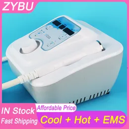 Mini D Cool Electroporation Cryo Skin Cooling Device Facial Machine EMS Skin Rejuvenation Face Lifting Cryotherapy No Needle Therapy Anti Puffiness Aging Machine