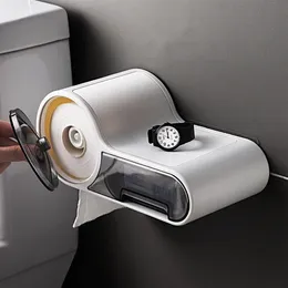 Tuvalet Kağıdı Tutucular Taşınabilir Tuvalet Rulo Kağıt Tutucu Stand Ev Depolama Rafı Hijyenik Kağıt Dağıtıcı Banyo Duvarlı Su251u