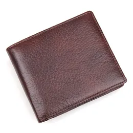 Code 186 portefeuille en cuir véritable pour hommes avec porte-cartes porte-po porte-monnaie pour hommes de haute qualité 283Z