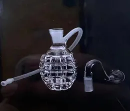 Szklany palnik oleju Bongs Hookah Recycler Bubbler Smoking Water Rurka