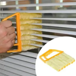 Window Cleaning Brush Air Conditioner Duster Cleaner With Washable Venetian Blind Blade Cleanings Cloth Groove Windows Cleaner Wholesale