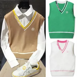 Outdoor T Shirts Leisure Golf Clothe s G4 Knitted Vest Comfortable and Soft Brand Sweater 2302082346