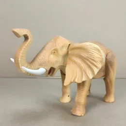 Intelligence toys Children's Toys Electric Toy Elephant Model Animal Cries Can Walk Plastic Educational electric toy elephant model 230911