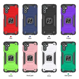 It is suitable for Samsung Galaxy A33 mobile phone case anti-fouling rotating ring case bracket A23/A13/A53 magnetic TPU PC 2-in-1