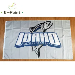 ECHL Idaho Steelheads Flag 3 5ft 90 cm 150 cm Polyester Banner Decoration Flying Home Garden Festive Gift321N