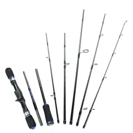 8 Sections carbon fiber fishing rod tackle travel fishing casting spinning rods china pole for fly carp vara de pesca253R