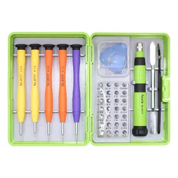 Green Packing 36 i 1 Multi Purpose Screwdriver Set High Quality Tools Kit för telefon PC Electronics