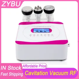 Kroppsskalande hudskulptering Portable Multifunktionell 3 i 1 Vakuum RF 40K Laser Cavitation Ultrasonic Slimming Machine Skin åtdragning Face Lyftvikt Minska