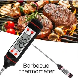 Digitales Fleischthermometer, Kochen, Essen, Küche, Grillen, Sonde, Wasser, Milch, Öl, Flüssigkeit, Ofen, digitaler Temperatursensor, Messgerät TP101