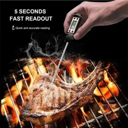 Thermomètre numérique Four Cuisine Cuisson Viande BBQ Sonde Minuterie Eau  Température de Lait Outils