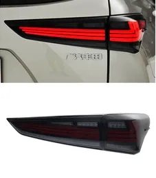 Auto Rücklicht Für Highlander 4th 20 22 Kluger LED Rücklicht Montage Fahren Licht DRL Streamer Drehen Licht Zubehör