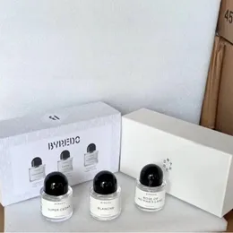 Unisex Byredo hurtowa marka prywatna długotrwały zapach 30 ml 4PCS Rose of No Man Land Blanche Mojave Ghost Perfume Zestaw podarunkowy Sprahe Eau de Parfum Szybki statek