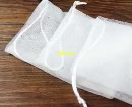 Топ 100 шт./лот 9x15 см блистерная сетка для мыла пенящаяся сетка легкая пузырчатая сетчатая сумка белого цвета Бесплатная доставка