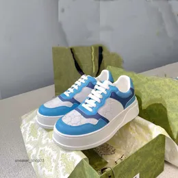 Leder Kleine Schuhe Sneaker Schuhbrett Damen Casual Dicke Herren 2023 Weiße Mode Echte Sommer Alte Sohle Blume Keks Sport Herren Paar I4WC