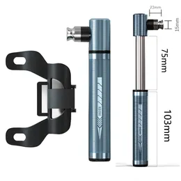 Portable High Pressure Tubeless Bike Pump With Barometer 160psi