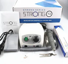 Zestaw manicure paznokci 50000 obr./pm Wiertło Strong 210 207b 65 W Pedicure Kit Paznokcie sztuka