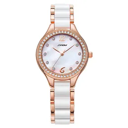 Women's watches high quality luxury ceramic with waterproof Limited Edition quartz-battery 29.5mm watch