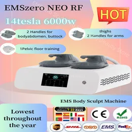 EMSzero, Лидер продаж, Emslim для похудения, Hi-emt Neo Nova 14 Tesla, 6000 Вт, RF EMS, машина для скульптуры мышц тела, стимуляция таза, радиочастотное оборудование для салона, 2023