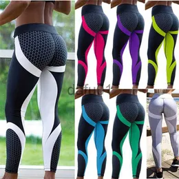 Pantaloni attivi Abiti da yoga Pantaloni da yoga stampati Donna Push Up Professionale Corsa Fitness Palestra Leggings sportivi Pantaloni attillati Leggins a matita x0912