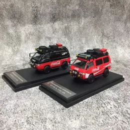 Diecast Model Autobots 1 64 CAR DELICA V3 STAR WAGON 4X4 OFF ROAD REFITTING CLASSICAL RED COATION 230912