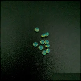 Loose Diamonds 209/3 Good Quality High Temperature Resistance Nano Gems Facet Round 2.25-3.0Mm Light Chrysoprase Green Synth Dhgarden Dhx9Y