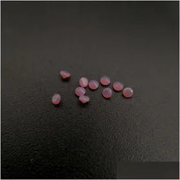 Loose Diamonds 260 Good Quality High Temperature Resistance Nano Gems Facet Round 2.25-3.0Mm Light Opal Grayish Green Blue S Dhgarden Dhhjo