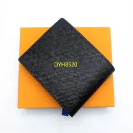 2022 New L Bag Billfold 고품질 격자 무늬 패턴 여성 지갑 남성 Pures High-End Luxury S Designer L 지갑 상자 88272d