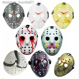 Tema Kostüm 6 Stil Tam Yüz Maskerade Maskeleri Jason Cosplay Kafatası Maskesi Jason Vs Cuma Korku Hokeyi Cadılar Bayramı Kostüm Korkunç Maske FY2931 BB1202 L230912