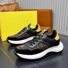 Top Brand Flow Sneakers Shoes Mesh Leaher Skateboard Walking Force Run Sports Mens Dress Wedding Party Casual Low Top Trainers EU38-45