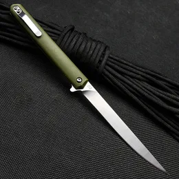 Fruit folding knife knife sharp portable high hardness fighting tactical knife Outdoor knife self-defense field survival knife