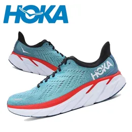 Kleidschuhe HOKA ONE Clifton 8 Laufschuhe Herren Damen Leichte Dämpfung Marathon Absorption Atmungsaktive Highway Trainer Sneakers 230912