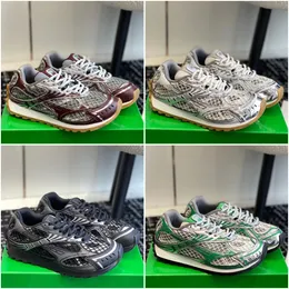 Повседневная обувь Orbit Sneaker Дизайнерские мужские и женские кроссовки для бега для отдыха Модные сетчатые тканевые кроссовки на платформе из резины Высококачественная обувь для папы на открытом воздухе Размер 35-45